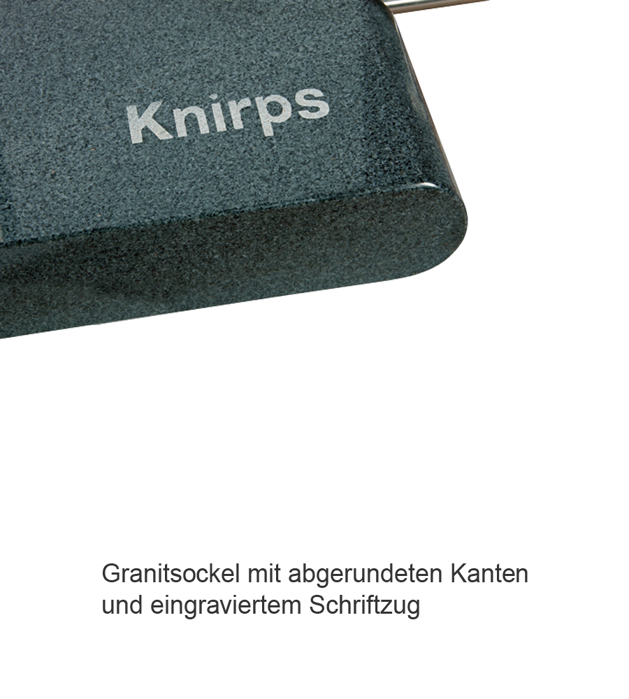 KNIRPS Trolley-Granitsockel ca. 50 kg