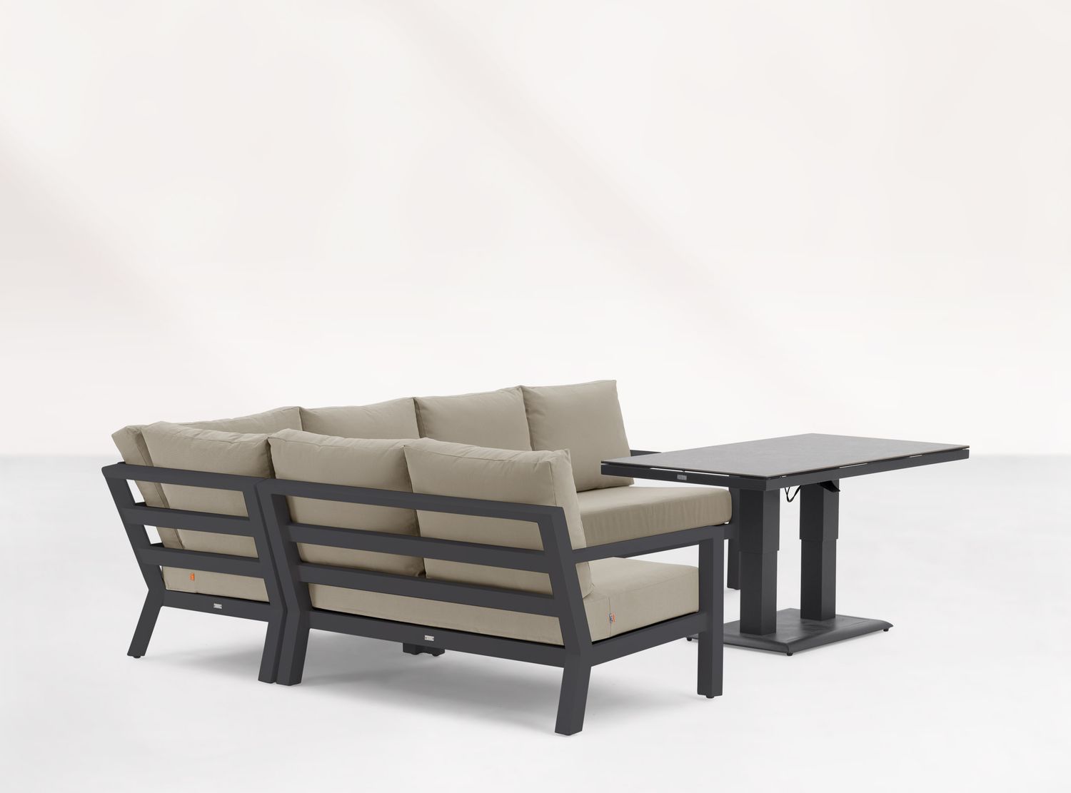 LIFE Dining-Loungeecke Set1 TIMBER lava inkl. Polster in